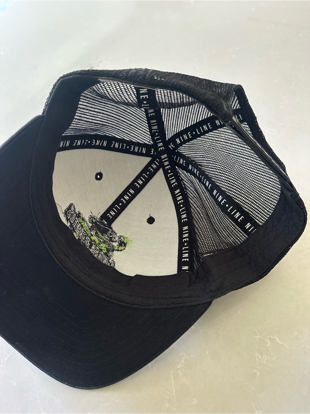 Savannah Ghost Pirates Logo Baseball Hats - Black & Gray - Picture 6 of 9